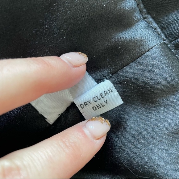 Frank Agostino m Silk Black Sleeveless Front Cut Out Fit Flare Cocktail Dress 4 - Picture 9 of 11